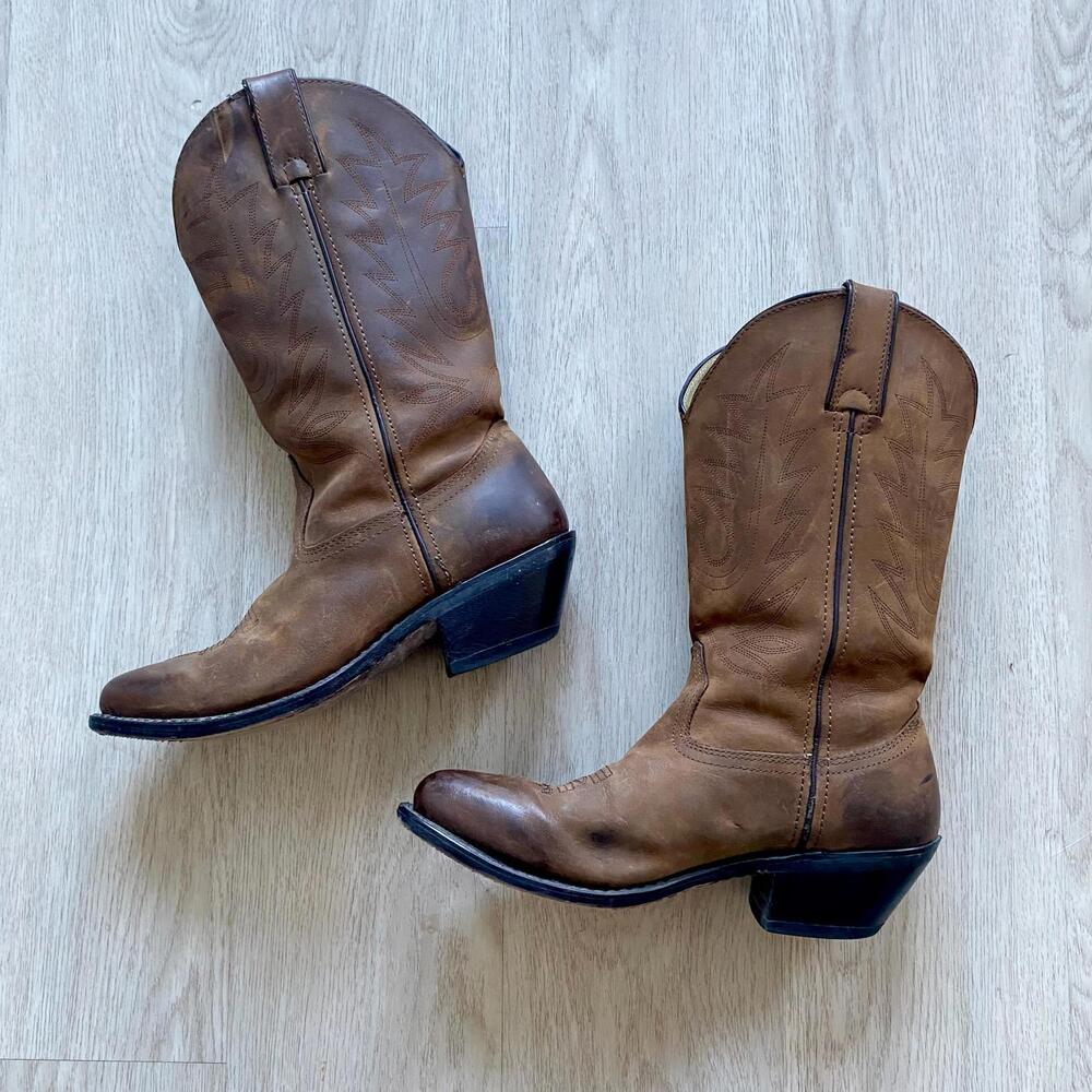 90's Durango Distressed Cowboy Boots